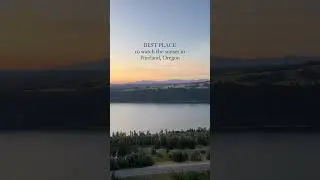 BEST Sunset Spot in Portland, Oregon