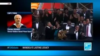 Christo Brandt, former Mandela's prison, talks about Madiba - #F24Debate
