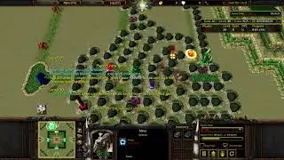 Casual replay - Warcraft 3 - BK's Gem TD Plus - lvl 50 - lost at final boss :(