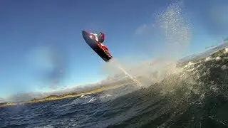 Sea Doo RXP 215 wave jump #2 (2013) SLOW-MO AE 6 TWIXTOR