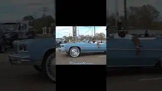 7th Annual M-Town Ryders Block Party--Memphis, TN: '75 Donk vert on Forgiato Luce's