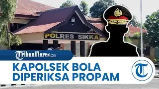 Usai Diperiksa Propam Polres Sikka, Kapolsek Bola Bantah Lakukan Pembiaran Perjudian di Pasar