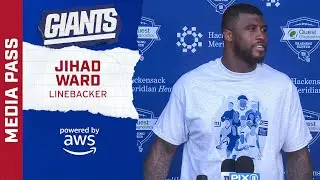 Jihad Ward on Working with Rookie Kayvon Thibodeaux | New York Giants