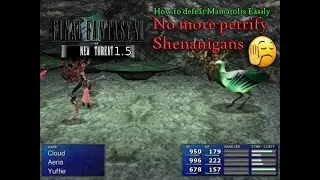 Final Fantasy 7 New Threat 1.5 - How to Defeat Mamatolis Easily