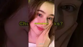 Chubby cheeks? #shorts #glowup #trending #cheeks #foryou #explore #skincare #exercise #fyp #beauty