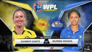 Gujarat Giants vs Mumbai Indians Women 1st Match WPL Highlights 2023 | GG vs MIW WPL Highlights 2023