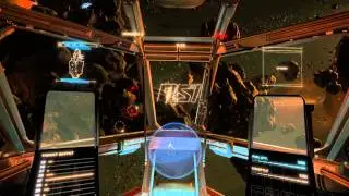 Star Citizen - Aurora In-action - Vanduul Swarm
