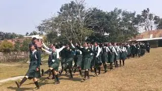 March Past Practice by Class VIII to X  E.E.H.S.S (Live) getting ready for sport week 2020.