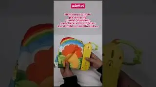 W000200 Winfun Jungle Pals Sensory Book