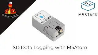 ESP32 SD Data logging in Micropython with the M5Atom
