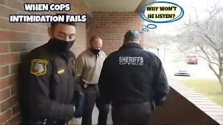 Cops Try To Intimidate 1st Amendment Auditor
