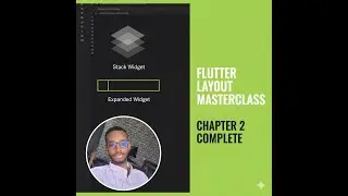 FLUTTER Master Layouts: Stack, Expanded, SafeArea & Custom Fonts (Chapter 2 Finale)