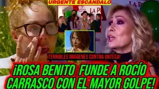 💥​TERRIBLE CHIVATAZO MUERTE! ROSA BENITO HUNDE A ROCÍO CARRASCO ANTE ORTEGA CANO Y ROCÍO FLORES
