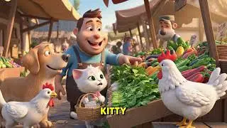 White Kitten&rsquo;s First Market Trip: Learning to Bargain, Pick Fresh Food and Respect Sellers