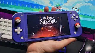 Uma Noite Relaxante com Hollow Knight Silksong! | Gameplay no Switch Lite