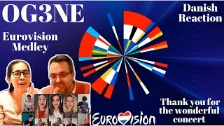 🇳🇱OG3NE - Eurovision Medley (HOME ISOLATION VERSION) #StayHome #Withme | Danish Reaction🇩🇰