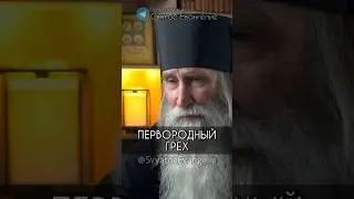 Инок Киприан про первородный грех