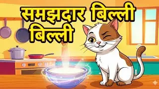 समझदार बिल्ली की कहानी 🐱 | Moral Story in Hindi | 2 Minute Hindi Kahani
