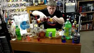 Making Mystery Roulette Mix Drink Shots #3 (Behind the Scenes)