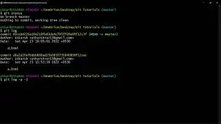 git log command