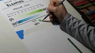 The Art Room with Mr. Kelsey - color pencil: pressure blending