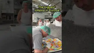 Europe&rsquo;s biggest handmade twisted lollipop? Maybe! #cukor #cukorka #&eacute;dess&eacute;g #nyalokahu #biggest