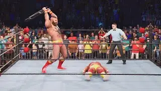 Зангиев разгромил Халка Хогана (режим &laquo;Вселенная&raquo; в WWE 2K25)
