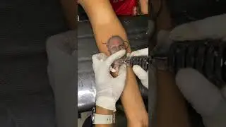 Portrait Tattoo | Face Tattoo #father #baapu #besttattoos #tattoo #emotional #tattooartist #emotion
