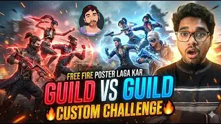 🔴 best 4v4 guild war 🤯 grand finale 🔥 | free fire custom room live
