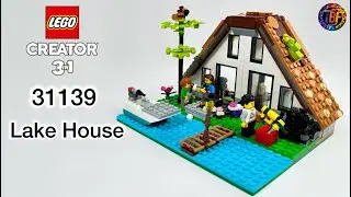 Lego Creator 3 in 1  31139 Cozy House Alternative build: Lake House Speed Build - ToyBrickFusion