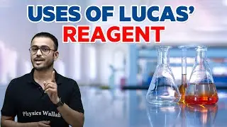 Lucas Reagent And Alcohols | Lucas Test | Organic Chemistry Class 12th | Physics Wallah #Shorts