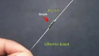 The Ultimate Alberto Knot &ndash; Micro Guide Friendly, Slim & Rock Solid