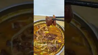 Pickled chilli and pork livers noodle ft. Pork Trotter (Chong Qing style) part 2