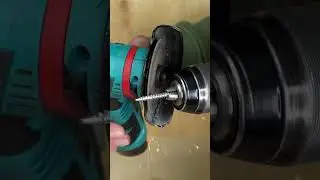 Remember this trick! How to drill metal without a drill? #Tools #diy #lifehacks