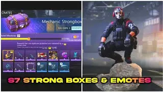S7 STRONG BOX & ALL EMOTES CODM S7 LEAKS 2025 COD MOBILE SEASON 7