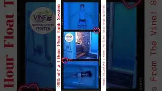 20% off  1 Hour Float Tank Session