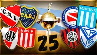 El PODERÍO de los ARGENTINOS en la COPA libertadores 2023