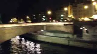 The Seine River near Notre Dame - Paris France