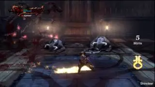 God of War 3 Chaos Mode No Upgrade Run+ Part 39 HD(Labyrinth Final Battle 1)