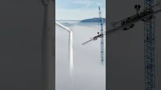 Windkraftfl&uuml;gel-Montage Taubenkopf