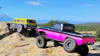 Morrvair & C-10 Chevy Crawling! Axial & Element!
