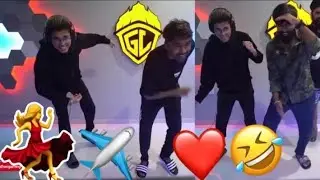 Jonathan and godlike team dancing on PMWI watch party