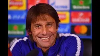Antonio Conte & Marcos Alonso Press Conference | Chelsea v Roma | Champions League