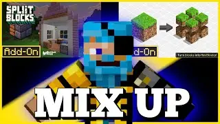 SplitBlocks x Mini Blocks &brvbar; Builders Dream &brvbar; Minecraft Marketplace Mix Up &brvbar; Daz Man Reacts