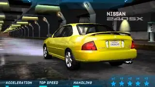 Need For Speed Underground 1 All Cars