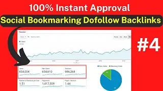 100% Instant Approval Social Bookmarking DoFollow Backlinks 2023 | Day 4