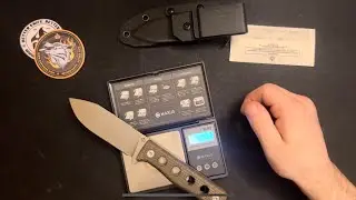 QSP Canary Fixed Blade Cr8Mo2VSi Steel, Unboxing/First impressions