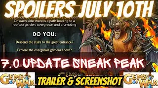 Gems of War NEW 7.0 Update Trailer and Screenshot plus SPOILERS July 10th 2023 on screen / All Plats