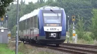 AKN Lint 54 622 652 Einfahrt Hasloh Richtung Eidelstedt