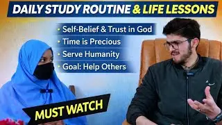 Episode-7 || Student Daily Study Routine || Mindset Makes Winners #zubairahmadunfiltered #podcast